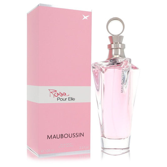 Mauboussin Rose Pour Elle by Mauboussin Eau De Parfum Spray 3.4 oz for Women by Avera Group