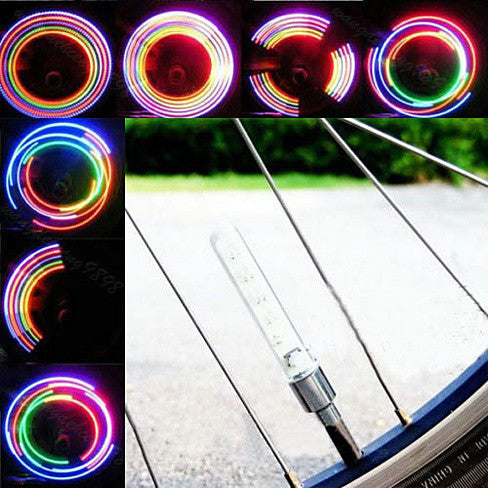 MULTI LED Bike Wheel Lights also for cars and Motorcycle by VistaShops