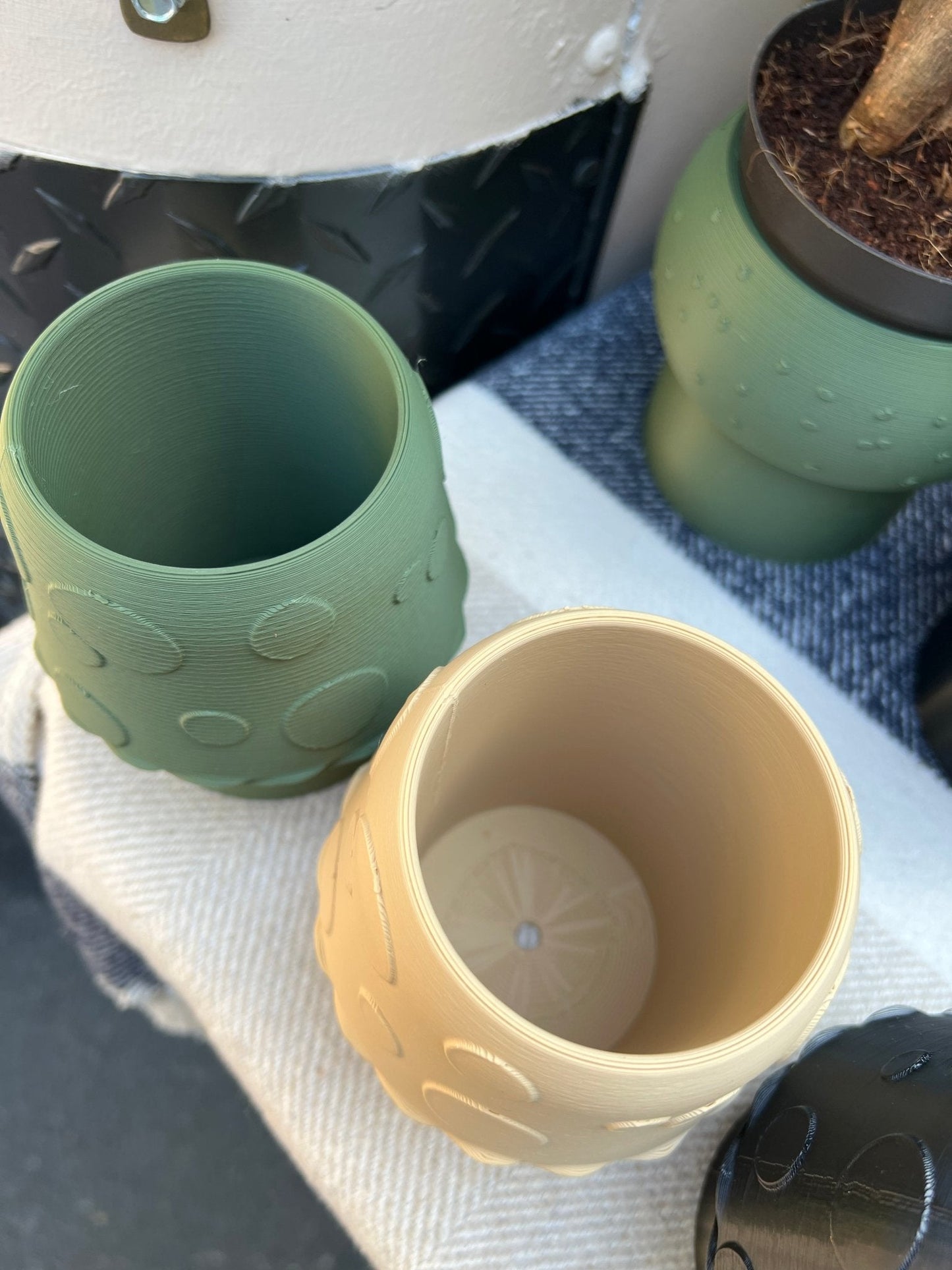 Mushroom Plant Pot with Drainage, Cute by Rosebud HomeGoods