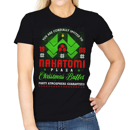 Nakatomi Christmas Party - Womens by RIPT Apparel