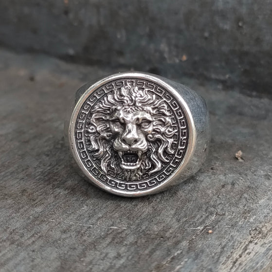 Nemean Lion Signet by Serpent Forge