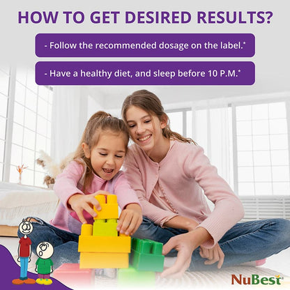 NuBest Tall Kids, Multivitamins, Berry Flavor, Ages 2-9, 60 Chewables by NuBest Nutrition®