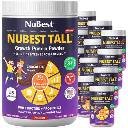 NuBest Tall Protein, Chocolate Shake, 15 servings by NuBest Nutrition®