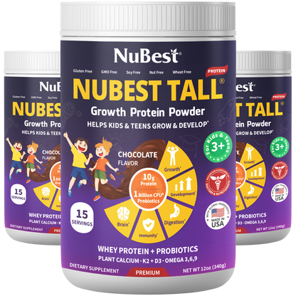 NuBest Tall Protein, Chocolate Shake, 15 servings by NuBest Nutrition®