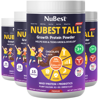 NuBest Tall Protein, Chocolate Shake, 15 servings by NuBest Nutrition®