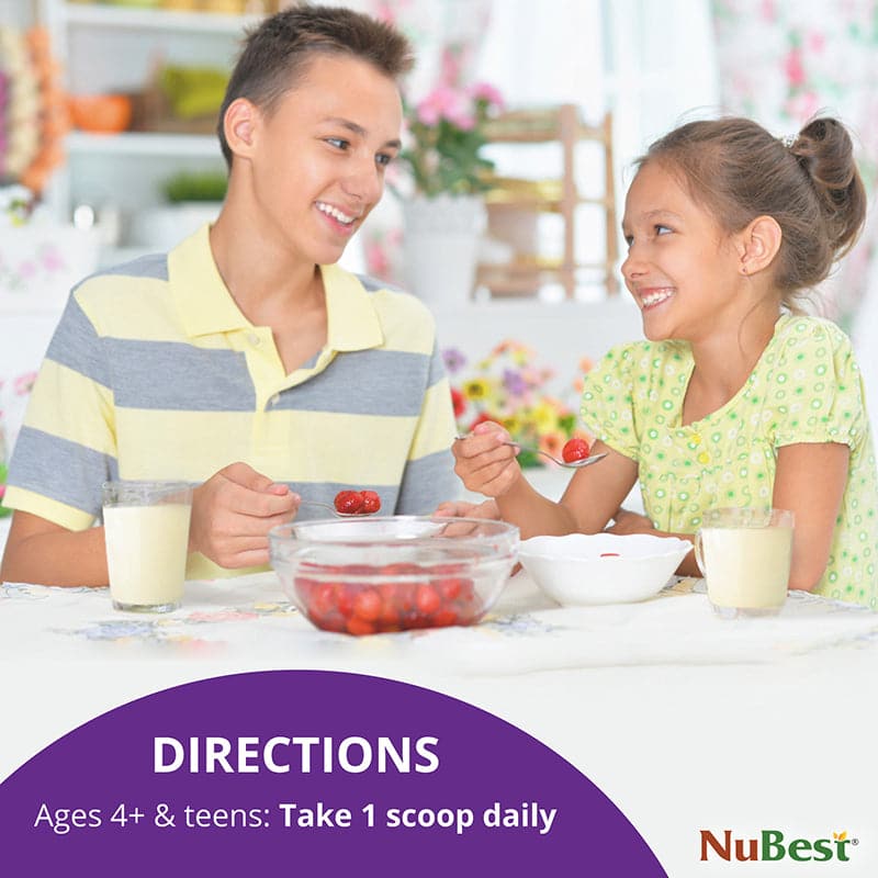 NuBest Tall Protein Vanilla Shake for Kids Ages 4+, 10 Vegan Servings by NuBest Nutrition®