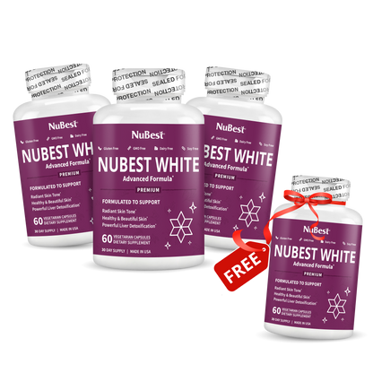 NuBest White, Skin Brightening Formula, 60 Vegan Capsules by NuBest Nutrition®