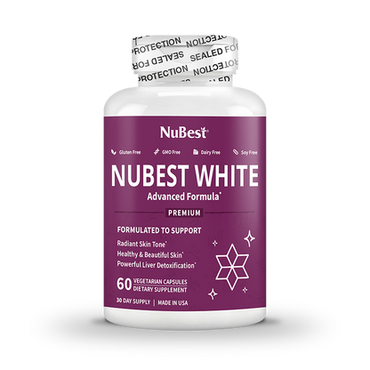 NuBest White, Skin Brightening Formula, 60 Vegan Capsules by NuBest Nutrition®