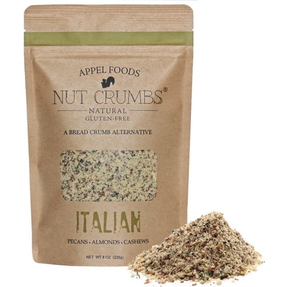 Nut Crumbs - 'Italian' Bread Crumb Alternative (8OZ) by The Epicurean Trader