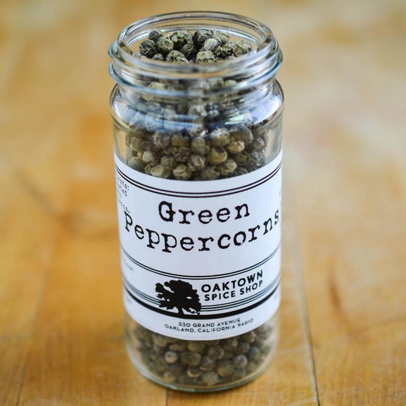 Oaktown Spice Shop - Green Peppercorns (1OZ) by The Epicurean Trader