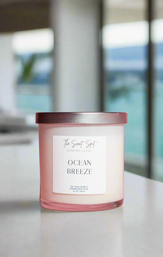 Ocean Breeze Candle by The Scent Spot