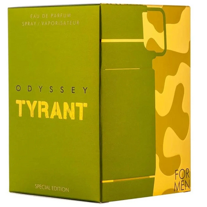 Odyssey Tyrant 3.4 oz EDP for men by LaBellePerfumes