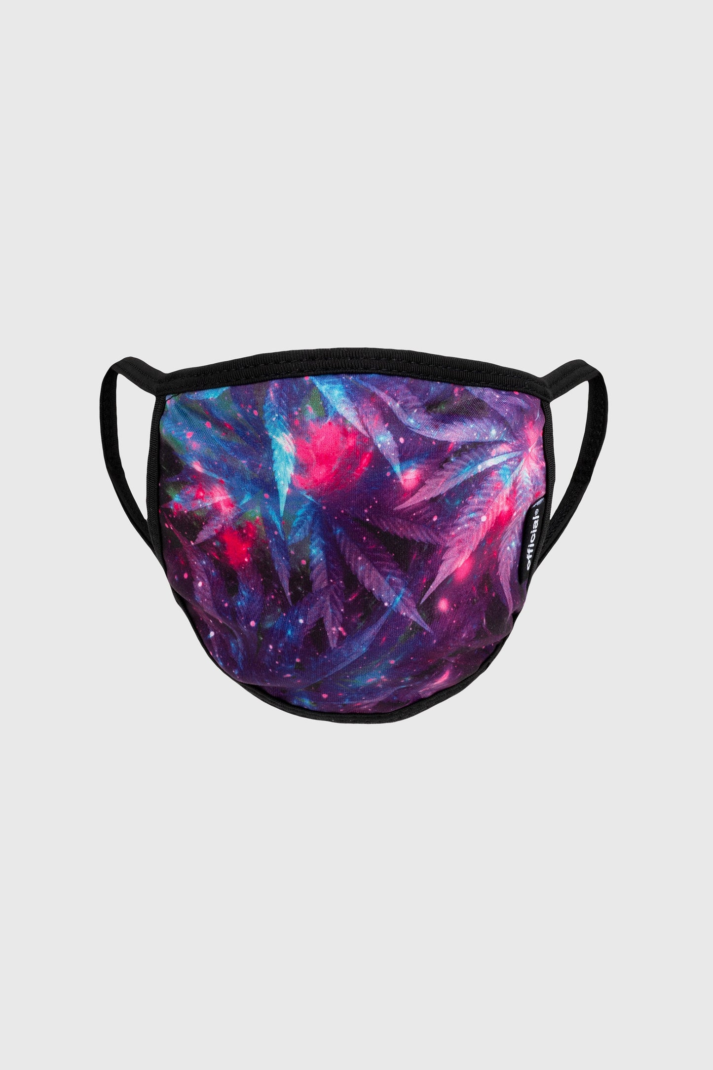 Space Weed Face Mask - Purple by The Official Brand