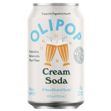 OLIPOP - 'Cream' Soda (12OZ) by The Epicurean Trader