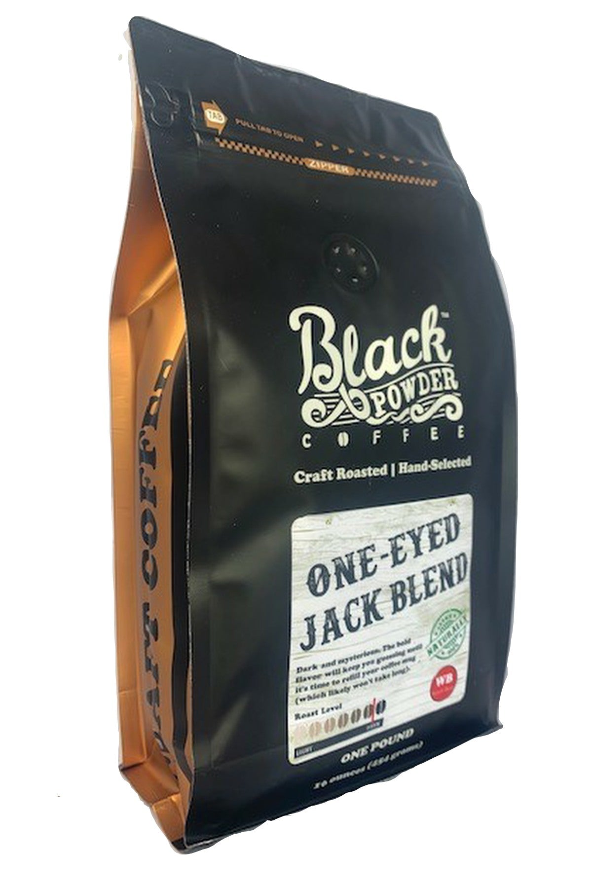 One-Eyed Jack Blend | Naturally Grown | Dark Roast Coffee by Black Powder Coffee