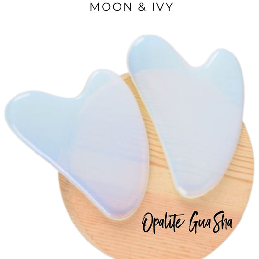 Opalite GuaSha Board by Moon & Ivy