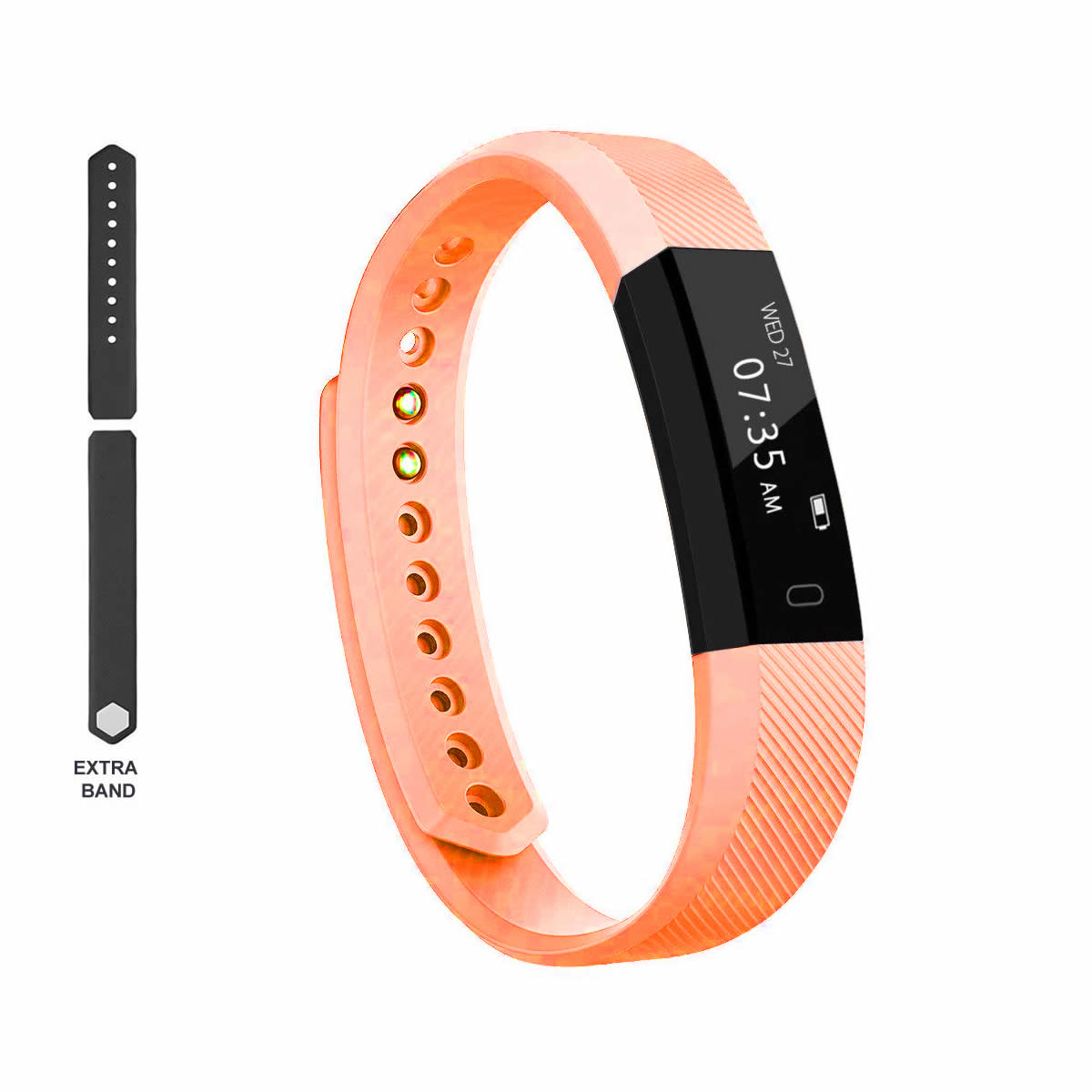 SmartFit Slim Activity Tracker And Monitor Smart Watch With FREE Extra Band by VistaShops