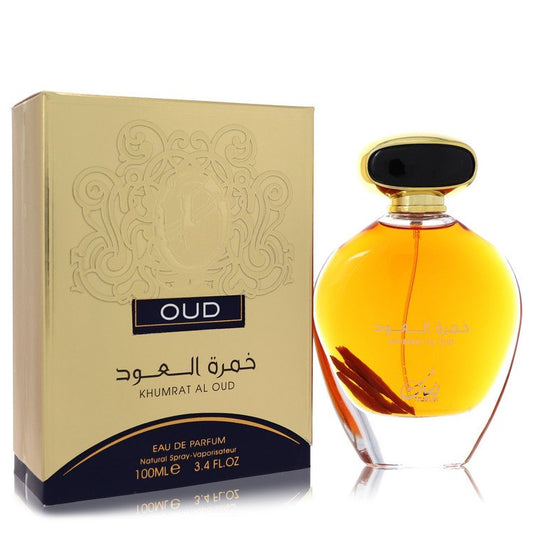 Oud Khumrat Al Oud by Nusuk Eau De Parfum Spray (Unisex) 3.4 oz for Men by Avera Group