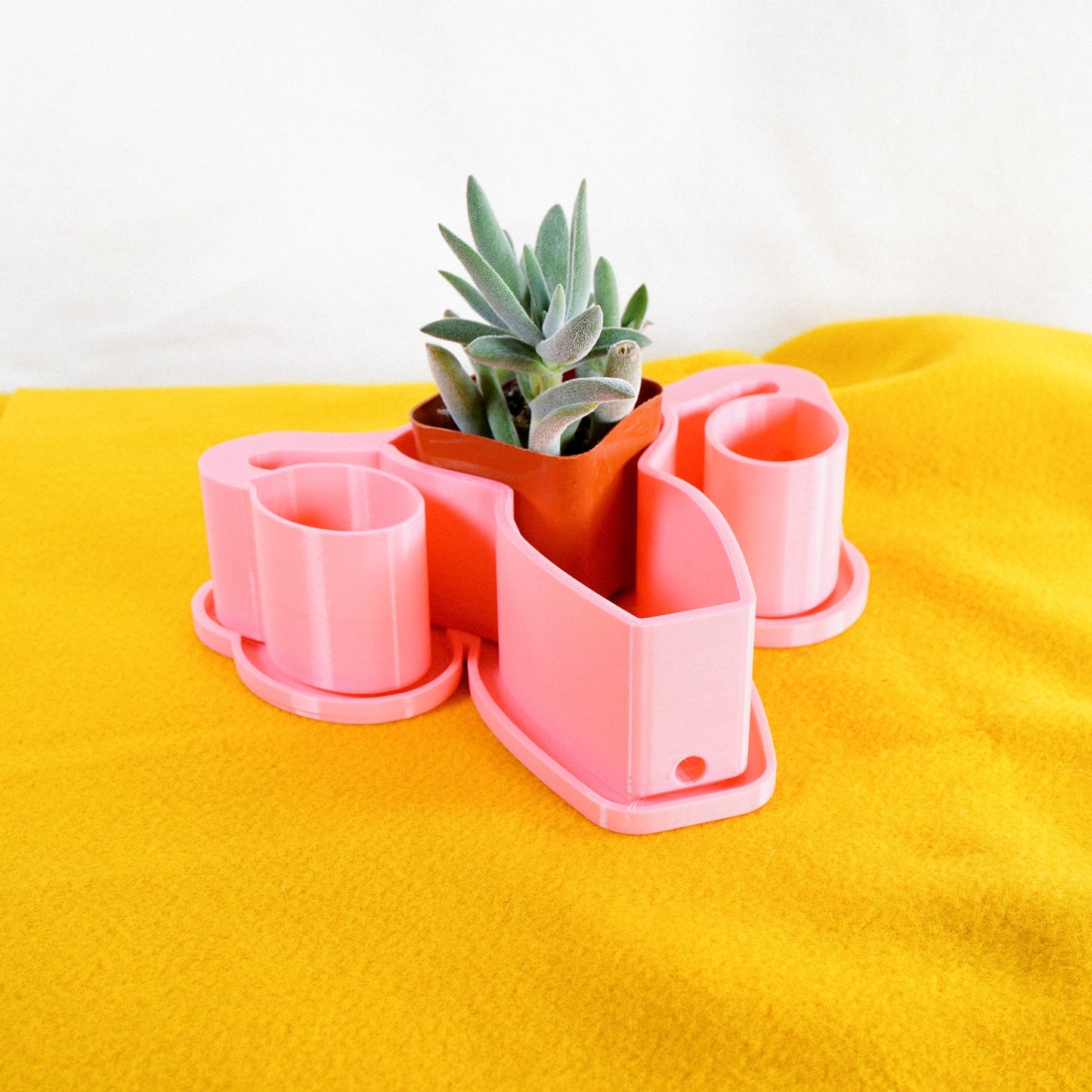 Ovarian Planter Pot with Unique Drainage and Drip Tray, Funny Gag Gifts for White Elephant by Rosebud HomeGoods