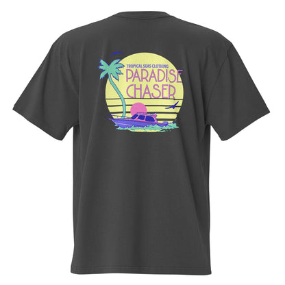 Oversized Paradise Chaser faded t-shirt by Tropical Seas Clothing