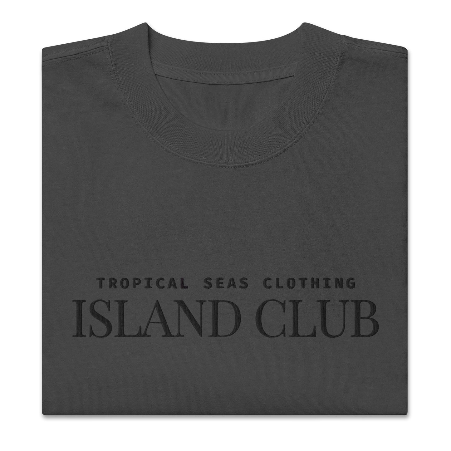 Oversized Tropical Seas faded t-shirt by Tropical Seas Clothing