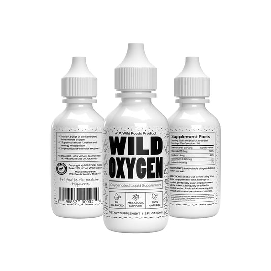 Wild Oxygen - Liquid Mineral Supplement 2oz by Wild Foods