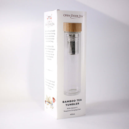 Bamboo Tea Tumbler by Open Door Tea