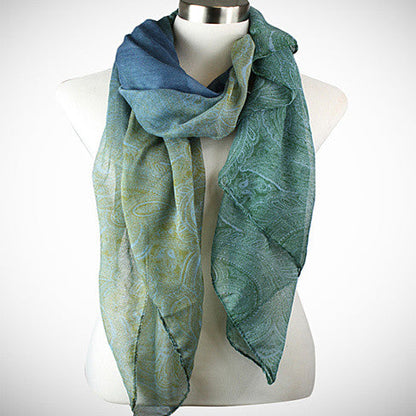 Pretty in Persia - The Paisley Scarves by VistaShops