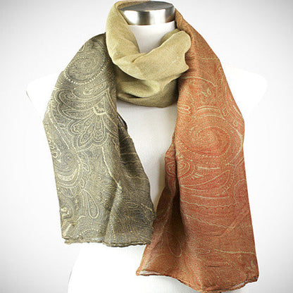 Pretty in Persia - The Paisley Scarves by VistaShops