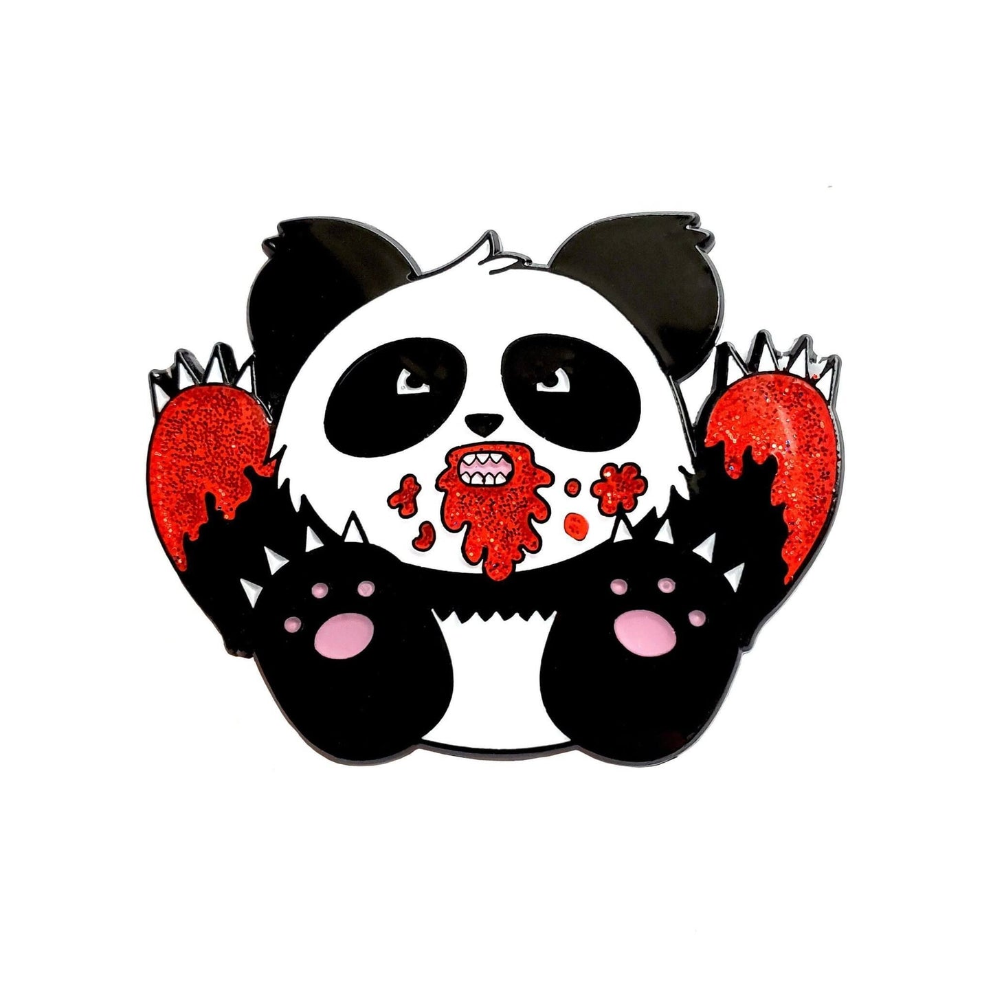 Pandamonium Pin by Kolorspun