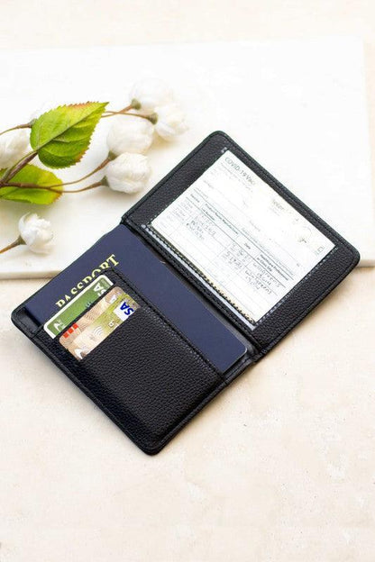 Passport and Vaccine Credit Card Wallet by VYSN