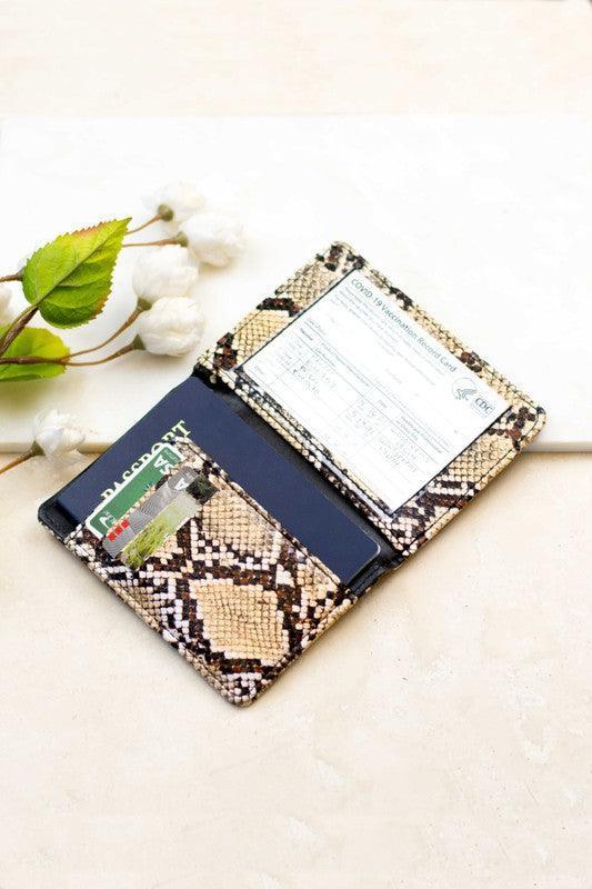 Passport and Vaccine Credit Card Wallet by VYSN