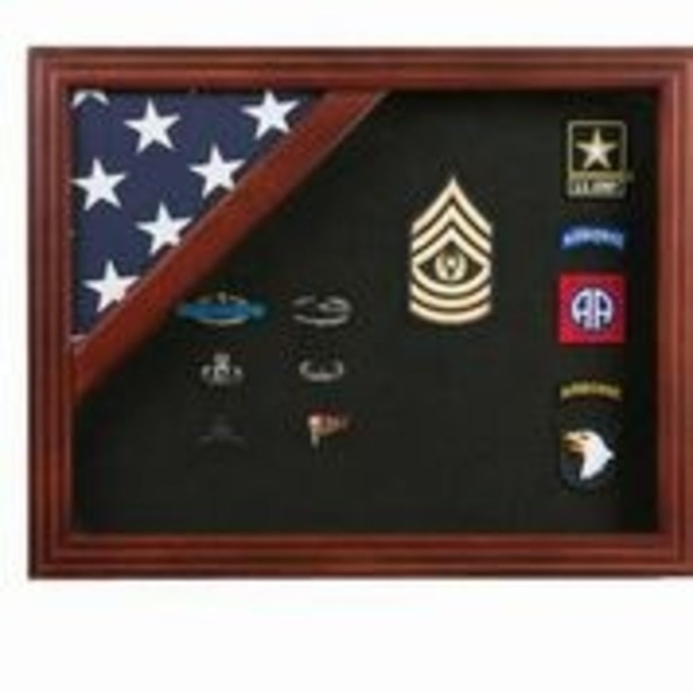 The Patriot Flag Display Case. by The Military Gift Store