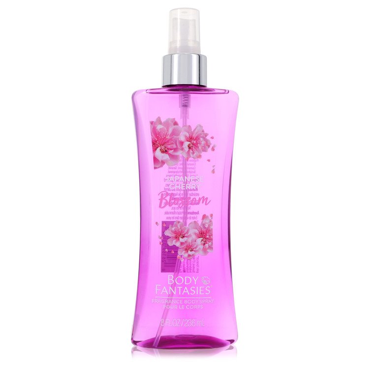 Body Fantasies Signature Japanese Cherry Blossom by Parfums De Coeur Body Spray 8 oz for Women by Avera Group