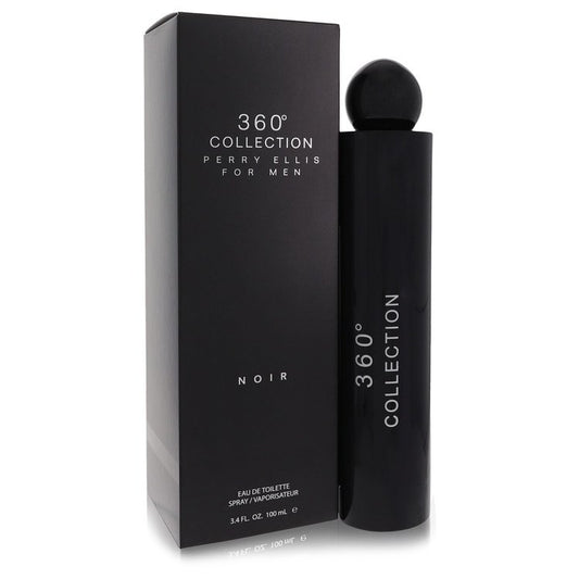 Perry Ellis 360 Collection Noir by Perry Ellis Eau De Toilette Spray 3.4 oz for Men by Avera Group