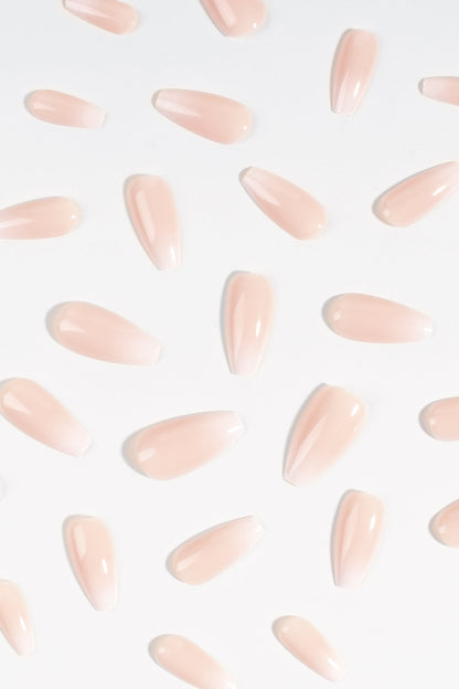 Peach Syrup | Soft & Durable Press-On Nails by Bonmuz