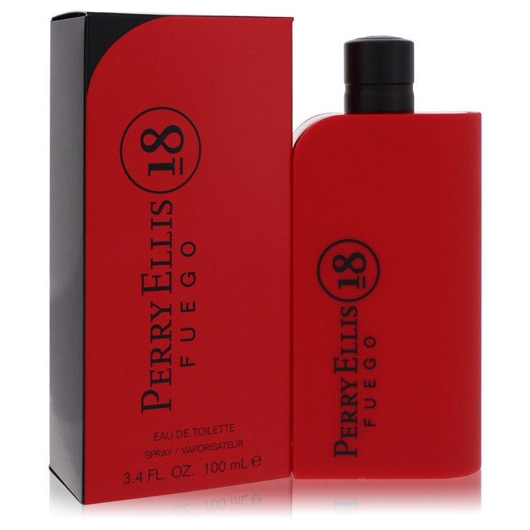 Perry Ellis 18 Fuego by Perry Ellis Eau De Toilette Spray 3.4 oz for Men by Avera Group