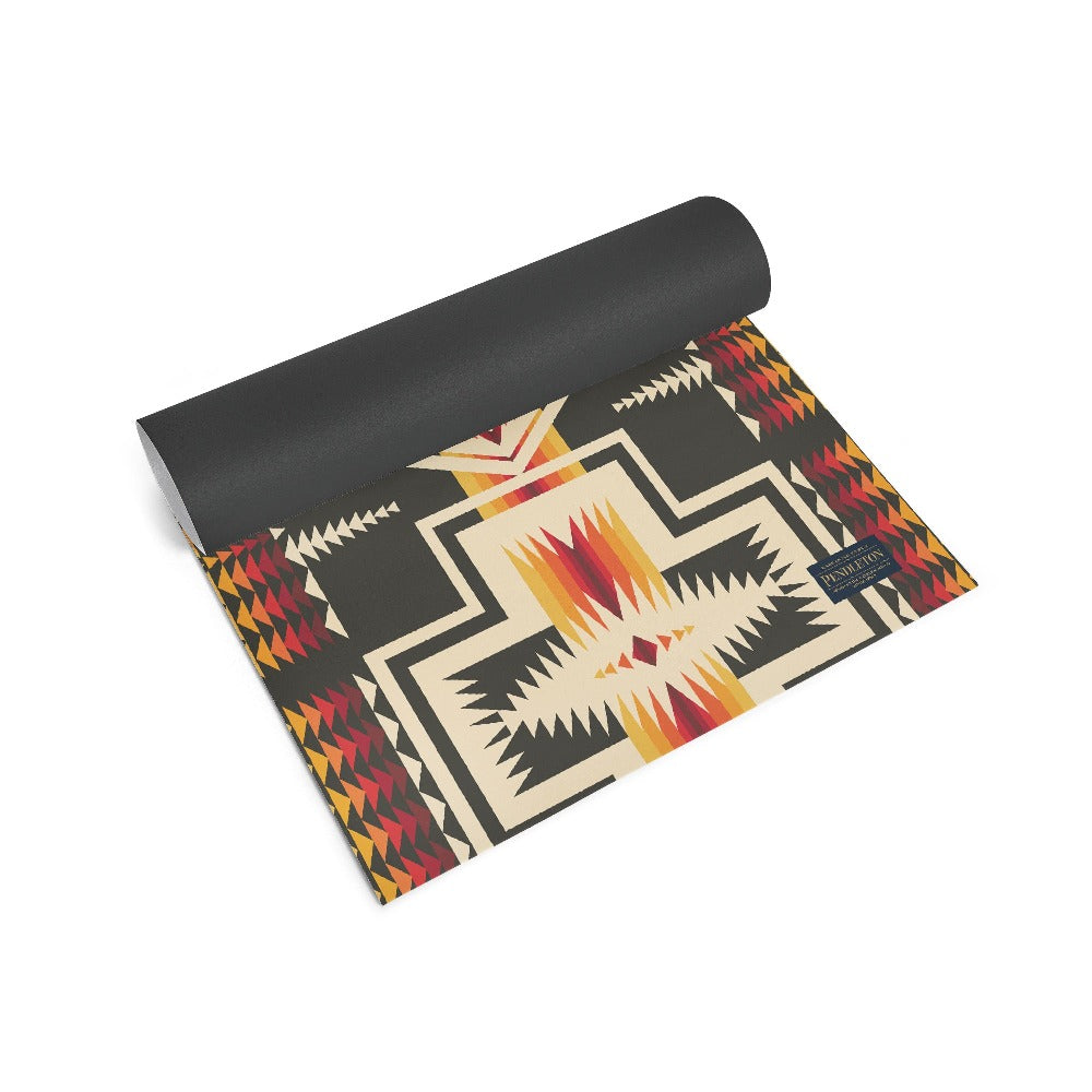 Pendleton x Yune Yoga Mat Harding Black 5mm by Yune Yoga