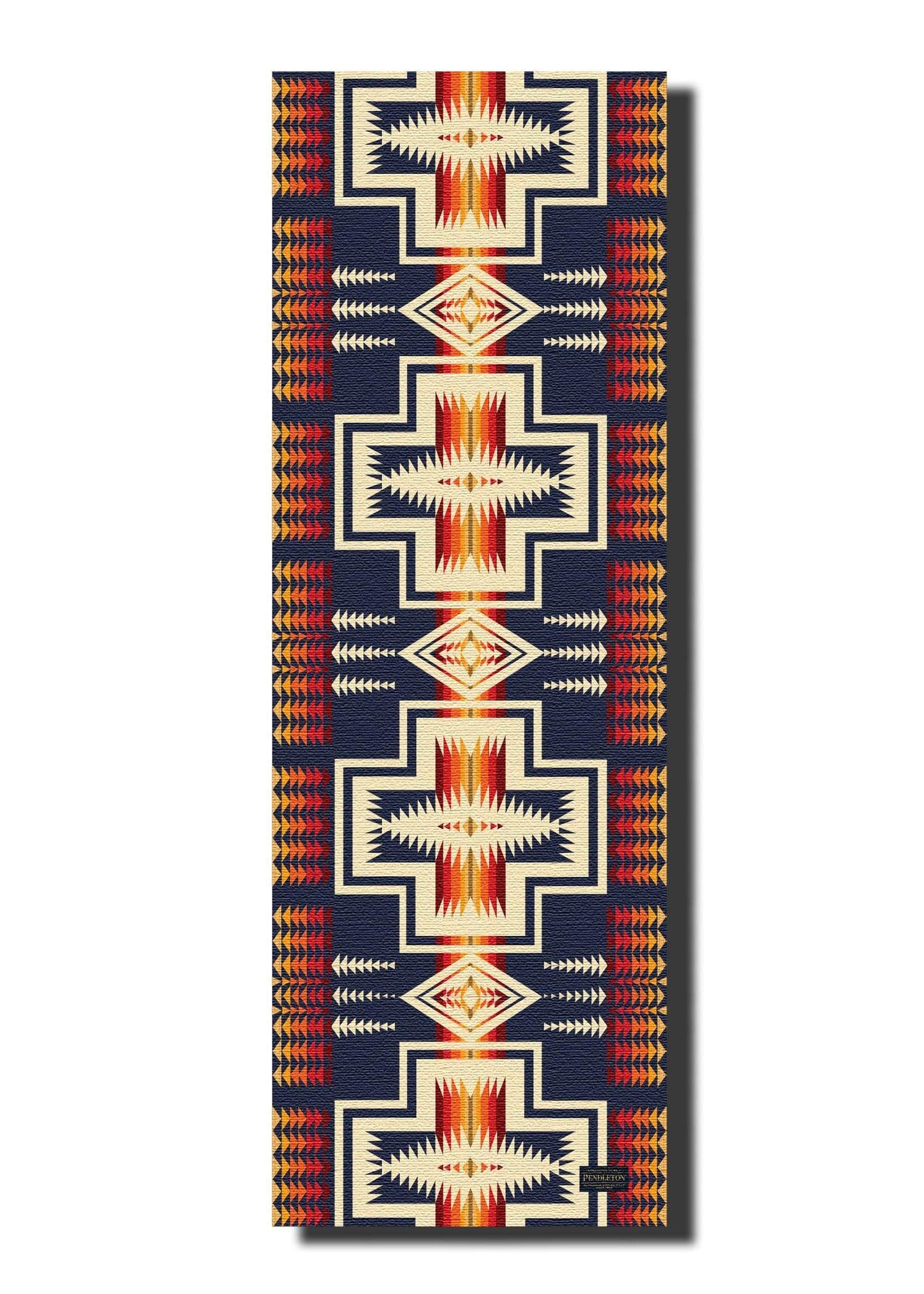 Pendleton x Yune Yoga Mat Harding Navy 5mm by Yune Yoga