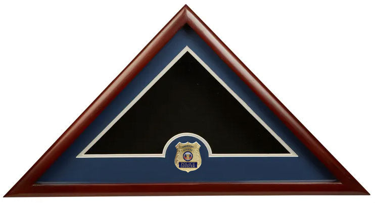 Police Frame, Police Flag Display Case, Police Gifts by The Military Gift Store