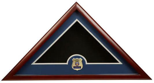 Police Frame, Police Flag Display Case, Police Gifts - 5' x 9.5'. by The Military Gift Store