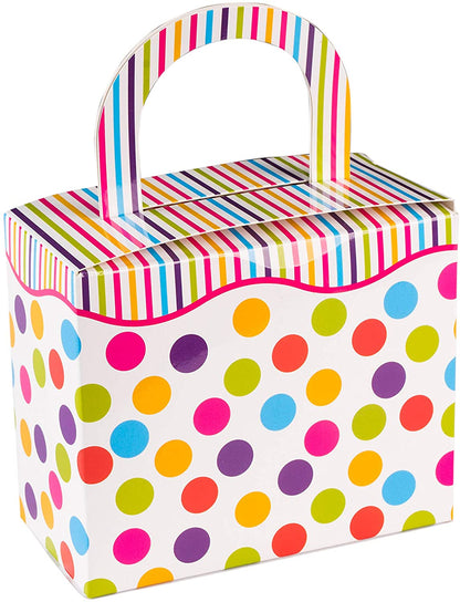 Polka Dot Candy Boxes 36 Pack 4.5" X 3.75" X 2.25" by Hammont