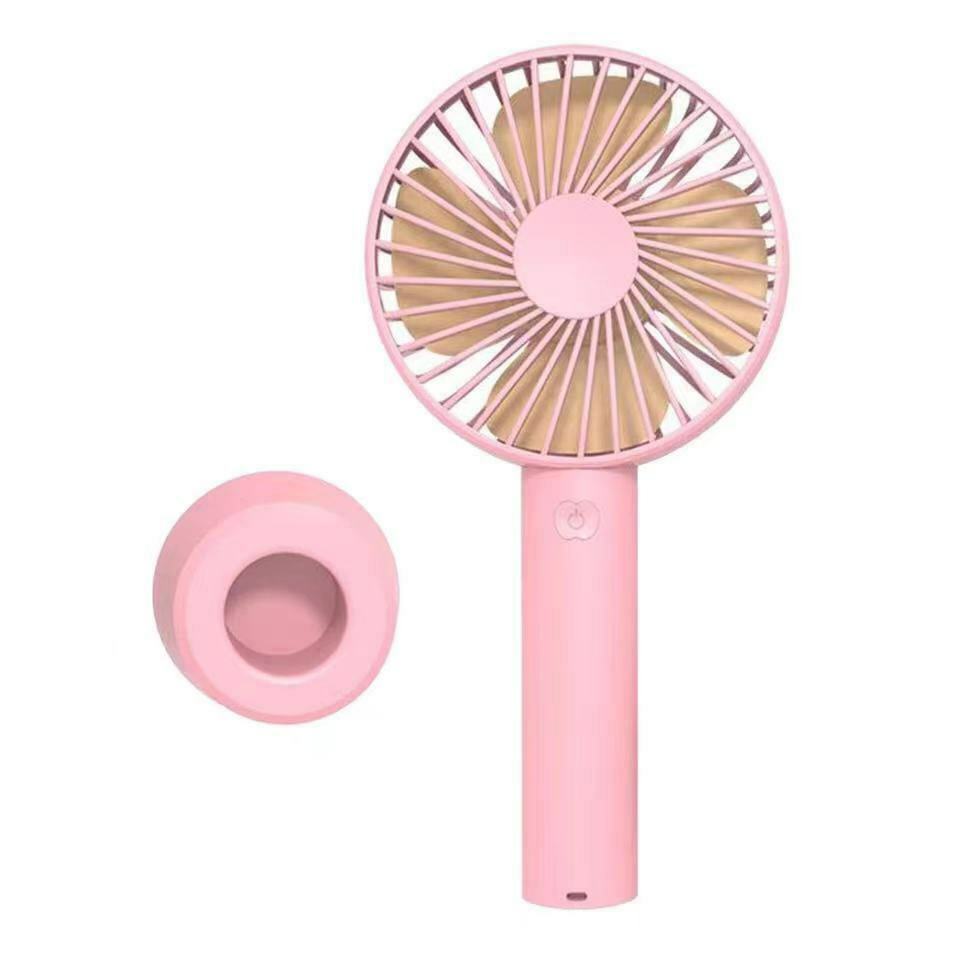 Portable Rechargeable Fan Mini Handy Fan Pocket Size Air Cooler USB w/ Battery by Plugsus Home Furniture