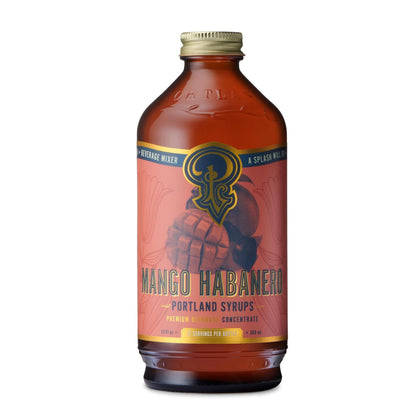 Portland Syrups - 'Mango Habanero' Liquor & Soda Mixer (12OZ) by The Epicurean Trader