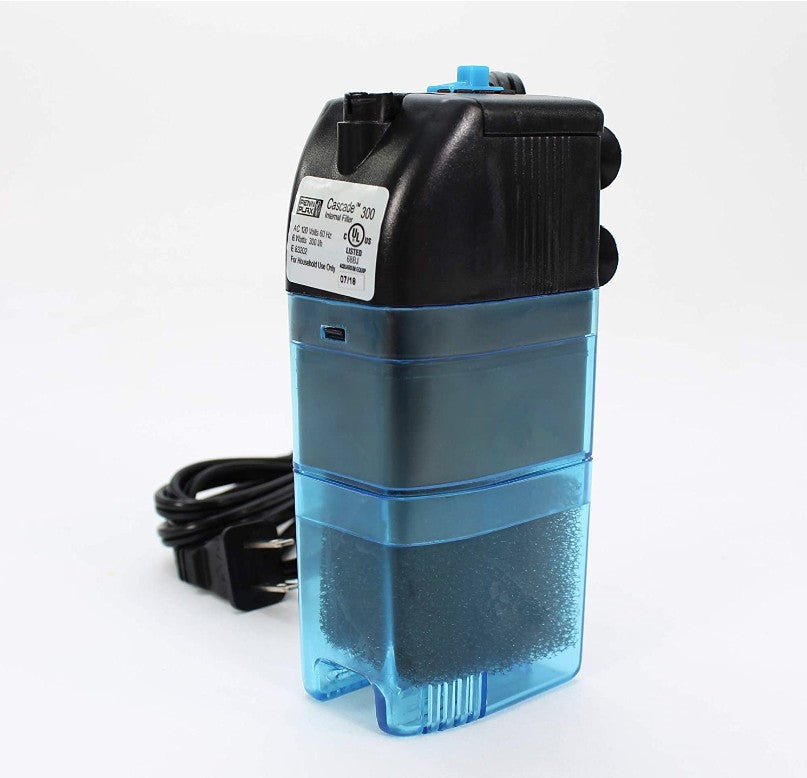 Penn Plax Cascade Internal Filter: Superior Aquarium Filtration & Aeration by Dog Hugs Cat