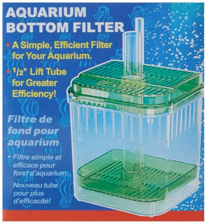 Penn Plax The Bubbler Aquarium Bottom Filter with 1/2 Lift Tube by Dog Hugs Cat