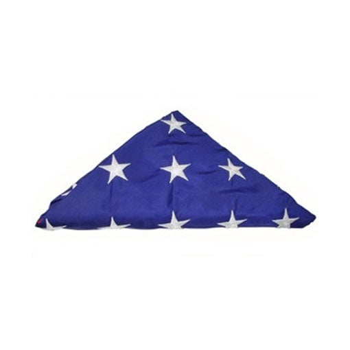 Pre-Folded American Flags for Flag Display Cases - 3' x 5' Flag by The Military Gift Store