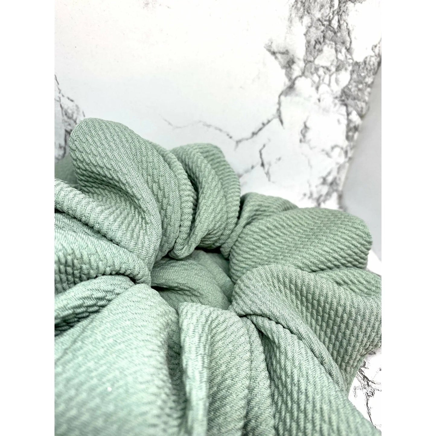 Sage Bullet Scrunchie by Enchanted Scrunch