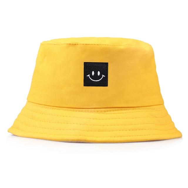 Smile Bucket Hat by White Market