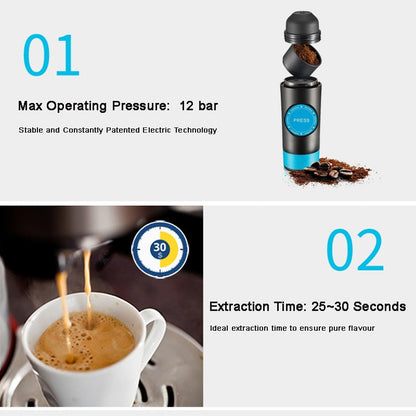 2 IN 1 CAPSULE & GROUND MINI ESPRESSO by Brown Shots Coffee